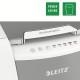 Leitz 80130000 triturador de papel Corte cruzado 22 cm Gris, Blanco