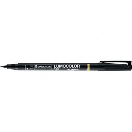 Staedtler 313-2 marcador permanente Punta redonda Negro 10 pieza(s)