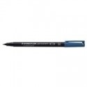 Staedtler 317-3 marcador permanente Punta redonda Azul 10 pieza(s)