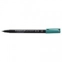 Staedtler 317-5 marcador permanente Punta redonda Verde 10 pieza(s)