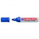 Edding 4-550 003 marcador permanente Punta de cincel Azul 10 pieza(s)