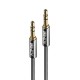 Lindy 35324 cable de audio 5 m 3,5mm Antracita