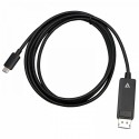 V7 V7USBCDP14-2M DisplayPort USB Tipo C Negro