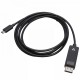 V7 V7USBCDP14-2M DisplayPort USB Tipo C Negro