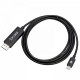 V7 V7USBCDP14-2M DisplayPort USB Tipo C Negro