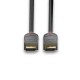 Lindy 36484 cable DisplayPort 5 m Negro, Gris