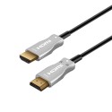 Ewent EC1354 HDMI, 15 m cable HDMI HDMI tipo A (Estándar) Negro, Plata