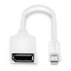 Lindy 41021 cable DisplayPort 0,15 m Mini DisplayPort Blanco