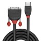 Lindy 36274 adaptador de cable de vídeo 5 m HDMI tipo A (Estándar) DVI-D Negro