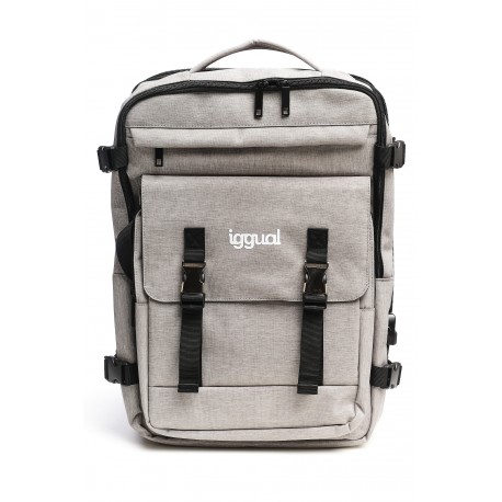 iggual Mochila portátil 17'' All-Round Urban Gris - IGG317730