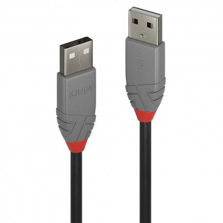 Lindy 36695 cable USB 5 m USB 2.0 USB A Negro