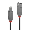 Lindy 36674 cable USB 3 m USB 2.0 USB A USB B Negro