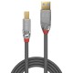 Lindy 36663 cable USB 3 m USB 3.2 Gen 1 (3.1 Gen 1) USB A USB B Gris