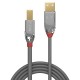 Lindy 36645 cable USB 7,5 m USB 2.0 USB A USB B Gris