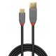 Lindy 36912 cable USB 1,5 m USB 3.2 Gen 2 (3.1 Gen 2) USB C USB A Negro, Gris