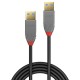 Lindy 36752 cable USB 2 m USB 3.2 Gen 1 (3.1 Gen 1) USB A Negro