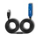 Lindy 43158 cable USB 8 m USB 3.2 Gen 1 (3.1 Gen 1) USB A Negro