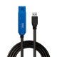 Lindy 43157 cable USB 10 m USB 3.2 Gen 1 (3.1 Gen 1) USB A Negro