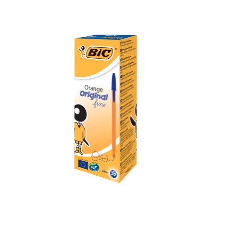 BIC 8099221 bolígrafo Azul 20 pieza(s)