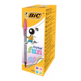 BIC Cristal Fun Rosa Bolígrafo 20 pieza(s) - 929056