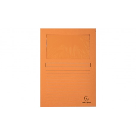 Exacompta 50104E carpeta Caja de cartón Naranja A4