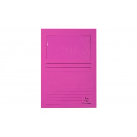 Exacompta 50108E carpeta Caja de cartón Fucsia A4