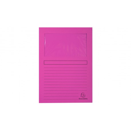 Exacompta 50108E carpeta Caja de cartón Fucsia A4