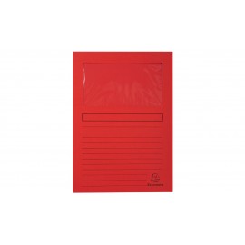 Exacompta 50105E carpeta Caja de cartón Rojo A4