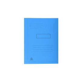 Exacompta 445006E carpeta Caja de cartón Azul A4