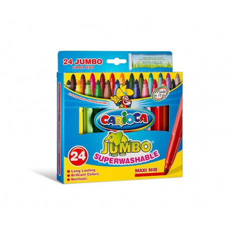 Carioca Jumbo rotulador Extra-grueso Multicolor 24 pieza(s) - 40570