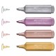 Faber-Castell TL 46 marcador 4 pieza(s) Oro, Rosa, Rosa, Plata - 154640