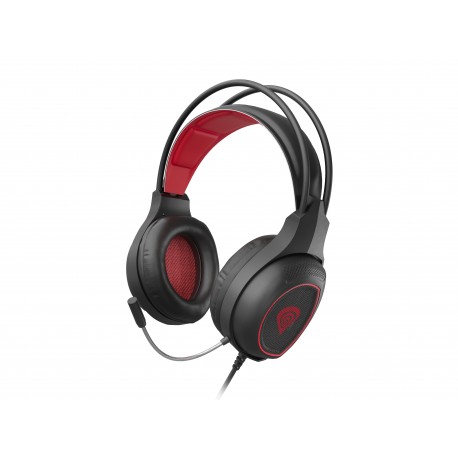 GENESIS Radon 300 Auriculares Alámbrico Diadema Juego Negro, Rojo