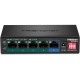 Trendnet TPE-TG51G switch Gigabit Ethernet (10/100/1000) Energía sobre Ethernet (PoE) Negro