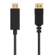 Ewent EC1431 adaptador de cable de vídeo 1,8 m DisplayPort HDMI tipo A (Estándar) Negro