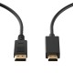 Ewent EC1431 adaptador de cable de vídeo 1,8 m DisplayPort HDMI tipo A (Estándar) Negro