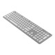 ASUS W5000 teclado RF inalámbrico Blanco