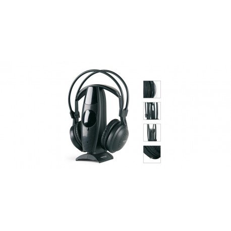 Fonestar FA-8060 auricular y casco Auriculares Inalámbrico Diadema Negro