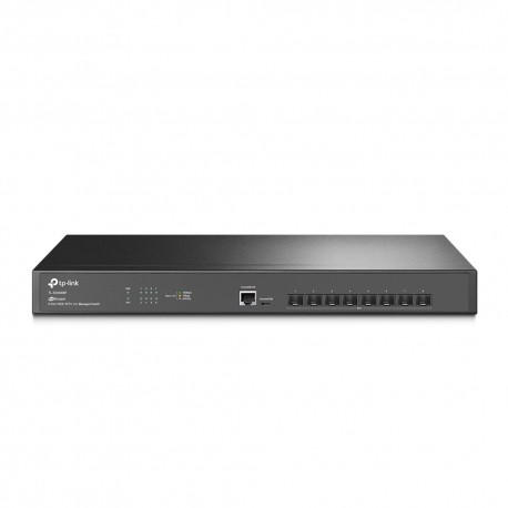 TP-LINK TL-SX3008F switch Gestionado L2+ Ninguno Negro