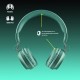 NGS ARTICA CHILL Auriculares Inalámbrico y alámbrico Diadema Llamadas/Música MicroUSB Bluetooth Verde azulado