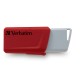 Verbatim Store 'n' Click - Unidad USB 3.2 GEN1 - 2x32 GB, Rojo/Azul - 49308