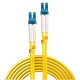 Lindy 47453 cable de fibra optica 5 m LC OS2 Azul, Blanco, Amarillo