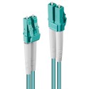 Lindy 46372 cable de fibra optica 3 m LC OM3 Turquesa