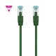 Nanocable Cable de Red Cat.7 600MHZ LSZH SFTP PIMF AWG26, Verde, 50 cm - 10.20.1700-GR