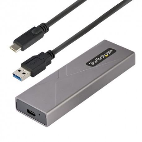 StarTech.com Caja Externa de Aluninio USB-C 10Gbps a NVMe M.2 o SSD