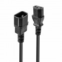 Lindy 30332 cable de transmisión Negro 3 m C13 acoplador C14 acoplador