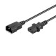 Ewent EC1915 cable de transmisión Negro 5 m C13 acoplador C14 acoplador