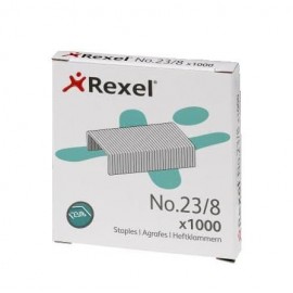 Rexel Grapas nº 23/8 - Caja 1000 u. - 2101054