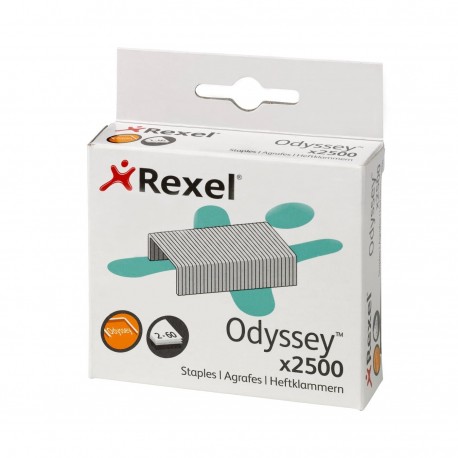 Rexel Grapas Odyssey uso intensivo - Caja 2500 u. - 2100050