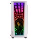 Mars Gaming MC-ART Blanco Caja PC Gaming ATX Doble Cristal Templado Dibujable ARGB 12 Modos Ventilador 12cm - MCARTW