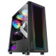 Mars Gaming MC-ART Negro Caja PC Gaming ATX Doble Cristal Templado Dibujable ARGB 12 Modos Ventilador 12cm - MCART